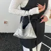 Nova Bolsa de Ombro Estilo Coreano Ins, Grande Capacidade, Lantejoulas, Bolsa de Mão de Nicho, Bolsa de Axila para Mulheres, Moderna e Simples, Atacado