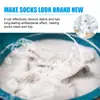 Tabletes de Limpeza para Meias Jakehoe - Tabletes de Limpeza Multifuncionais para Remover Manchas, Sujeira e Odores de Meias