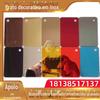 Painel espelhado de aço inoxidável preto titânio ouro rosa vinho tinto champanhe ouro safira azul azul cobre antigo espelho de aço inoxidável placa decorativa