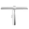 Limpiaparabrisas de Vidrio Cocina Baño Ducha Raspador de Vidrio Limpiador de Vidrio Raspador de Vidrio Limpiaparabrisas de Acero Inoxidable
