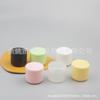 Conjunto de Viagem Preto Frasco de Creme Facial 25G Frasco Refil de Creme Máscara Facial Frasco de Boca Larga 25G Frasco de Creme para Mãos Pote para Pomada