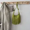 Bolso con flecos para mujer, nueva moda de verano 2026, bolso de hombro y cruzado de nicho de lujo de alta gama para el día a día