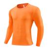 Amazon Sports Body de Compresión Secado Rápido Manga Corta Fitness Running Ropa de Entrenamiento Camiseta de Presión Camiseta Básica de Manga Larga