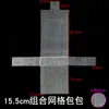 Base de Bolsa de Ganchillo Hoja de Rejilla Pieza de Plástico para Dar Forma Accesorios DIY de Ganchillo Hechos a Mano Forma Cuadrada Redonda