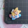 Dibujos Animados Animales Brillantes Cachorro Espacial Pegamento de Crema Accesorios de Resina Joyería DIY Pasador Collar Pegatina de Refrigerador Decoración