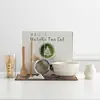 Tazón de Cerámica para Matcha con Pico, Juego de Té Matcha, Utensilios de Té de la Dinastía Song, Batidor de Té Japonés, Juego de 4568 Piezas