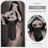 Xianyi Lingerie Sexy Uniforme de Freira Tentação Halloween Paixão Seios Pequenos Mostra Terno Grande Qqny Gota de Sangue 654