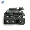 Procesamiento de Teclas Grabadas con Láser Negro, Interruptor de Teclado de Silicona Translúcido, Fabricante de Teclas Translúcidas Grabadas con Láser Personalizadas