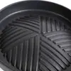 Parrilla de Barbacoa Doméstica Estilo Coreano para Una Persona, Sartén de Alcohol sin Humo para Uso en Interiores, Sartén Pequeña Antiadherente