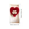Cubierta de Puerta para el Día de San Valentín 2026 Transfronteriza Personalización Fondo de Tela para Decoración de Ambiente de Amazon Cortina de Puerta