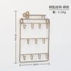 Colgador de Llaves de Entrada de Hierro Forjado para Pared, Creativo, Sin Perforaciones, Puerta, Nórdico, ins, Almacenamiento de Pared, Estante Decorativo para Puerta