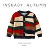Ropa para niños, chaqueta cárdigan para niños, abrigo pequeño de punto para bebé para otoño e invierno con forro polar, unisex, cuello redondo, moderno, ligero, versátil