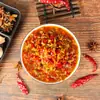 Salsa de Chile Picante con Pimientos Verdes y Rojos Picados, una Especialidad de Long'An, Guangxi, para Mezclar con Arroz y Fideos, Entrega Directa de Fábrica, Picante
