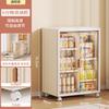 Gabinete de almacenamiento de plástico sin instalación para el hogar, dormitorio, armario para ropa, plegable, para bebés y niños, transfronterizo
