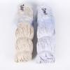 En Stock Algodón Hilado en Núcleo 2 mm - 4 mm Blanco Natural Algodón Hilado en Núcleo Blanqueado Cuerda para Bolsas, Cuerda para Mecha de Vela, Cuerda de Amarre, Cuerda Trenzada