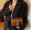 2025 Bolso Transfronterizo Nuevo Bolso de Hombro Coreano de Nicho Textura Bolso Cuadrado Pequeño Bolso Cruzado Simple Bolso para Mujer