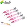 HENGJIA HENGJIA Popular 5 Piezas Calamar Luminoso Aguja 9.5cm6g Pesca Mar Calamar Anzuelo Luya Cebo Calamar