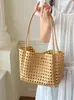 Yuezi 2026 Bolso Casual Grande de Verano Nuevo, Bolso de Hombro tipo Tote Versátil Simple con Lunares