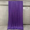 Tela de Seda de Leche Elástica de Doble Cara para Boda Tela de Techo de Boda Cortina Pantalla de Gasa de Fondo Tela para Colgar Decoración