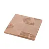 Caja de Almuerzo Desechable de Pulpa Bento Caja para Pastel Hamburguesa 6 pulgadas Cuadrada Caja de Embalaje Caja para Llevar Biodegradable