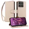Funda para Teléfono Móvil Motorola Moto G35 5g Funda con Soporte RFID Tapa Flip Funda Protectora Funda para Teléfono Móvil Antideslizante
