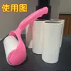 Removedor de Fiapos com Rolo, Rolo Adesivo de Fiapos Rasgável, Escova de Rolo para Poeira, Removedor de Fiapos de Roupa, Papel de Reposição para Escova de Poeira, Ferramenta de Limpeza Doméstica