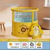 Tina de baño para bebé, plegable, para uso en casa, transparente, interior, para niños, recién nacidos, tina de baño, alberca