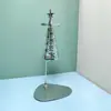 Venta al por mayor de fábrica Amazon INS Celebridad de Internet Árbol de vela aromática navideña Flujo de aire Árbol Portavelas Giratorio Linterna