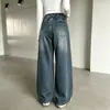 Jeans de Primavera y Otoño para Niñas 2026 Nuevos Casuales Estilo Coreano Pierna Recta Pantalones de Mezclilla con Lazos para Niñas Mayores Modernos