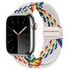 Adecuado para Correa de Apple Watch Applewatchs11 Hebilla Magnética de Metal Que No Se Cae, Correa Elástica Trenzada de Nailon Magnético