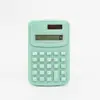 Calculadora linda de aspecto elevado, mini, color sólido, k888, computadora portátil de oficina de contabilidad