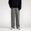Nuevos Jeans de Primavera y Verano Marca Trendy para Hombre Pantalones Holgados Rectos de Pierna Ancha Tendencia Masculina Estilo Coreano Casual Pantalones de Papá