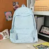 Mochila Estudiantil Cielo Estrellado Estilo Coreano, Mochila de Lentejuelas de Estrella Estilo Ins, Mochila de Alto Valor Estilo Japonés para Estudiantes de Secundaria para Niñas