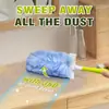 Generación transfronteriza Swiffer plumero electrostático desechable para polvo adsorción de doble cara sin polvo para el hogar y el coche quitapelusas
