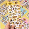 Sticker Original de Oso Insecto Lindo Dibujo Animado 3D Cristal Sticker Decoración de Material para Teléfono Móvil Sticker de Recompensa para Bebé