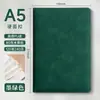 Cuaderno A5 Personalizable con Impresión de Logo, Engrosado con Cierre de Broche, Cuaderno de Oficina para Negocios, Superficie de Cuero Suave, Venta al por Mayor