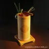 Copo de Bambu Tiki TIKI Cup Estilo Americano Havaiano Copo de Coquetel Bar Praia Verão Copo para Bebida Fria Bartender