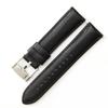 Correa de piel de vaca fósil para hombre negra FS4735 FS4812 ME3052 3054 22mm liberación rápida