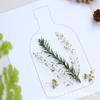 Fantasía nuevos productos [aromaterapia con aceites esenciales sin fuego flor seca especial] decoración del hogar creativo DIY bolsa de material de flor seca