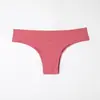 Amazon Comercio Exterior AliExpress Una Pieza Seda de Hielo Sin Marcas Ropa Interior Femenina Suave Sexy Algodón en la Entrepierna Triángulo Ropa Interior para Damas