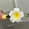 Zhao Ruth com flor de ovo artificial, presilha de cabelo de flor, presilha de cabelo com franja, presilha lateral para testa, cocar por atacado