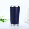 Comércio Exterior 20oz Copo para Carro com Borrifador Copo de Cerveja Copo de Gelo Aço Inoxidável 304 Copo com Isolamento a Vácuo Duplo