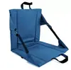 Silla Plegable Amazon Transfronteriza para Exteriores, Cojín Engrosado Anti-Suciedad, Conveniente para Camping, Silla para Conciertos con Respaldo, Asiento Impermeable para Gradas