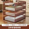Estanterías de almacenamiento por tema, estanterías de escritorio, organizadores de escritorio para dormitorios estudiantiles, expositores de libros de varios niveles, organizadores de archivos para escritorio de oficina