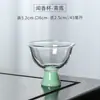 Taza creativa personalizada para licor, taza de té kung fu hecha a medida, juego de té, copa de cristal, taza transparente resistente al calor para aroma