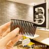 Estilo coreano Franja Pente de Cabelo Quebrado Acabamento Elegante All-match Grampo de Cabelo Dentado Menina Antiderrapante Garfo de Cabelo Acessórios para o Cabelo Cocar
