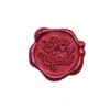 Carimbo de Selo de Cera para Selar Convites de Casamento, Adesivos de Selo de Cera, Etiquetas de Cera com Bênçãos Wz-4027