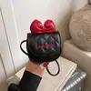 Mini Bolso Infantil de Nuevo Estilo con Lazo, Letras Bordadas, Bolso Cruzado para Hombro de Bebé, Directo de Fábrica