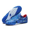 Zapatos de Fútbol Infantiles de Nuevo Modelo Transfronterizos con Tacos Largos, Zapatos de Entrenamiento para Exteriores con Tacos Pequeños para Estudiantes de Primaria y Secundaria, Zapatos de Competición para Estudiantes de Primaria y Secundaria