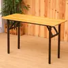 Atacado do Fabricante Mesa Dobrável Treinamento Mesa Longa Multifuncional Exterior Portátil Simples Aprendizagem Mesa de Conferência